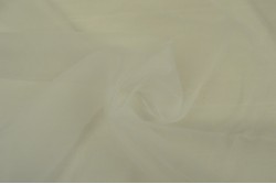 Organza 02 - gebroken wit