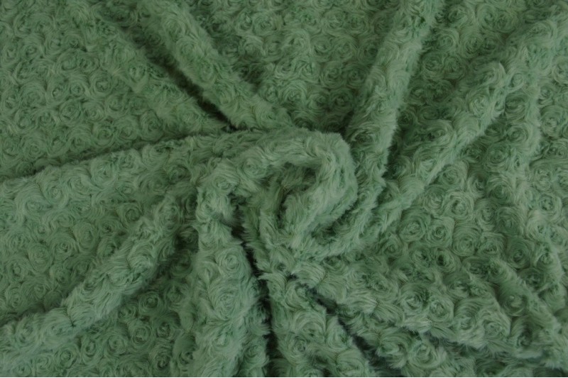 Fur roses 14 mint groen