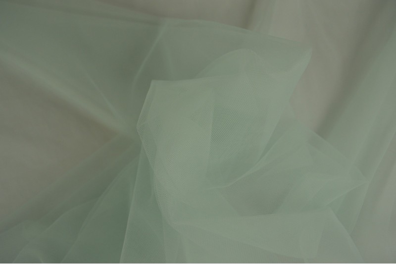 Tule zacht 41 licht mint