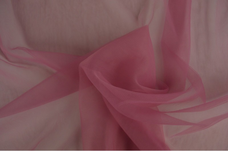 Tule zacht 38 donker oud roze