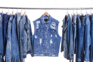 Jeans stretch ongewassen 9 oz
