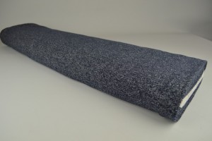 French terry melange 48 navy