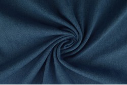 Gewassen denim stretch - 05 - blauw
