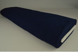 Gewassen denim stretch - 04 - donker blauw