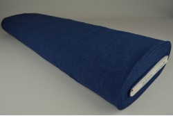 Gewassen denim stretch - 01 - indigo blauw