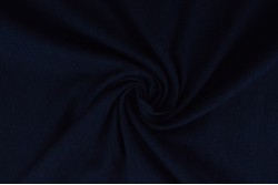 Gewassen denim stretch - 04 - donker blauw