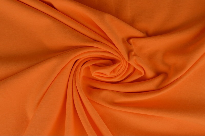 Katoen jersey 10 oranje