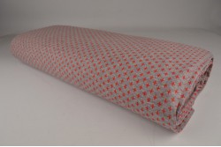 Cuffs jacquard 02-02 kruisjes rood