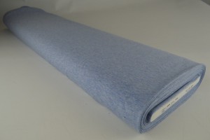 Katoen jersey m7 blauw melange