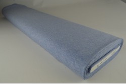Katoen jersey m7 blauw melange