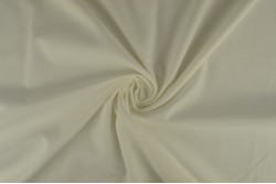 Katoen voile 02 gebroken wit