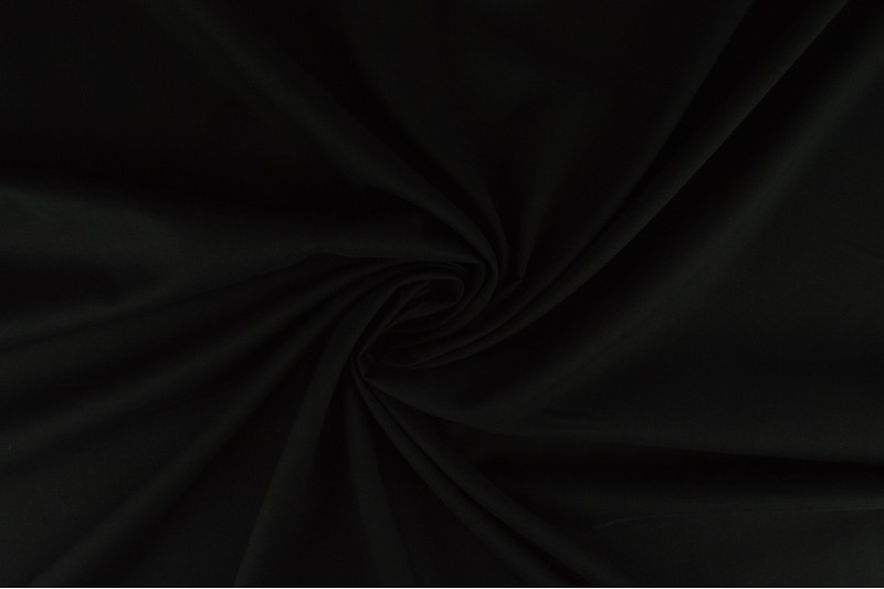 Katoen voile 03 zwart