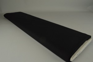 Katoen voile 03 zwart