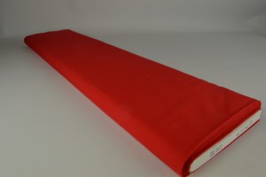 Katoen voile 01 rood