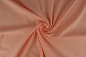 Katoen voile 40 zalmroze