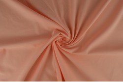 Katoen voile 40 zalmroze