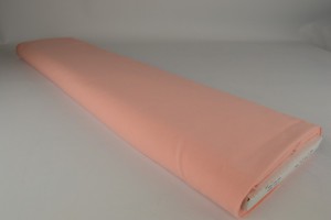 Katoen voile 40 zalmroze