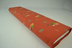 Cotton jersey print - wow 04-42 koper