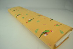 Cotton jersey print - wow 04-47 okergeel