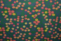 Cotton jersey print - wow 12-32 groen