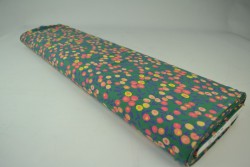 Cotton jersey print - wow 12-32 groen