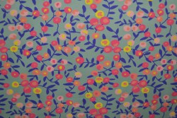 Cotton jersey print - wow 12-34 oud groen