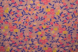 Cotton jersey print - wow 12-37 oud roze