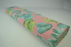 Cotton jersey print - wow 16-37 oud roze