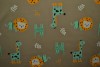 Cotton jersey print - wow 06-69 taupe