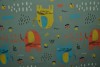 Cotton jersey print - wow 08-34 oud groen