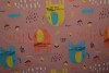 Cotton jersey print - wow 08-37 oud roze
