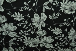 Cotton print 8026-1 black