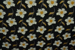 Cotton print 8051-5 black