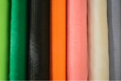 Kleurenkaart organza
