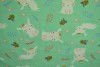 Cotton jersey print - wow 21-01 mint groen