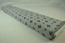 Cotton jersey print - wow 28-01 grijs