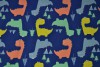 Cotton jersey print - wow 45-01 blauw