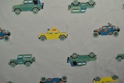 Cotton jersey print - wow 68-25 zilvergrijs