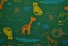 Cotton jersey print - wow 64-32 groen