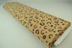Cotton jersey print - wow 63-39 beige