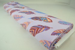 Cotton jersey print - wow 61-21 lavendel