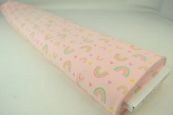 Cotton jersey print - wow 58-04 baby roze