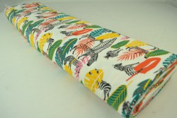 Cotton jersey print - wow 56-02 gebroken wit