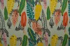 Cotton jersey print - wow 56-25 zilvergrijs