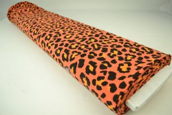 Cotton jersey print - wow 54-42 koper
