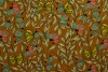 Cotton jersey print - wow 53-44 donker okergeel