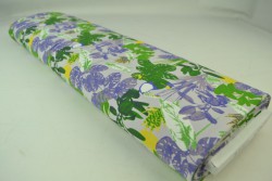Cotton jersey print - wow 52-25 zilvergrijs
