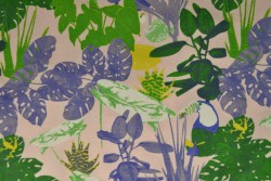 Cotton jersey print - wow 52-04 baby roze