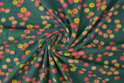 Cotton jersey print - wow 12-32 groen