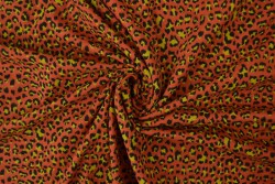 Cotton jersey print - wow 14-42 koper